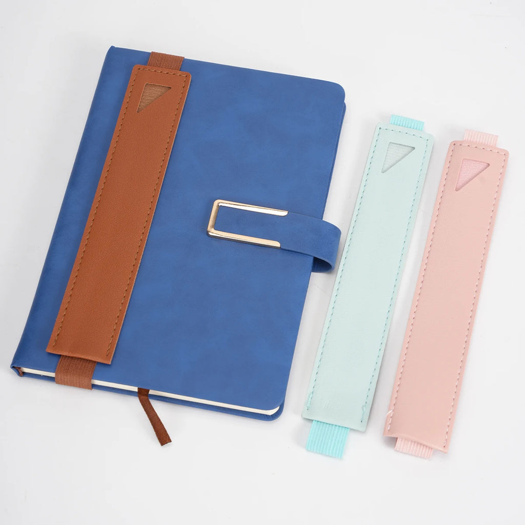 Adjustable Notebook Pen Holder with Elastic Band