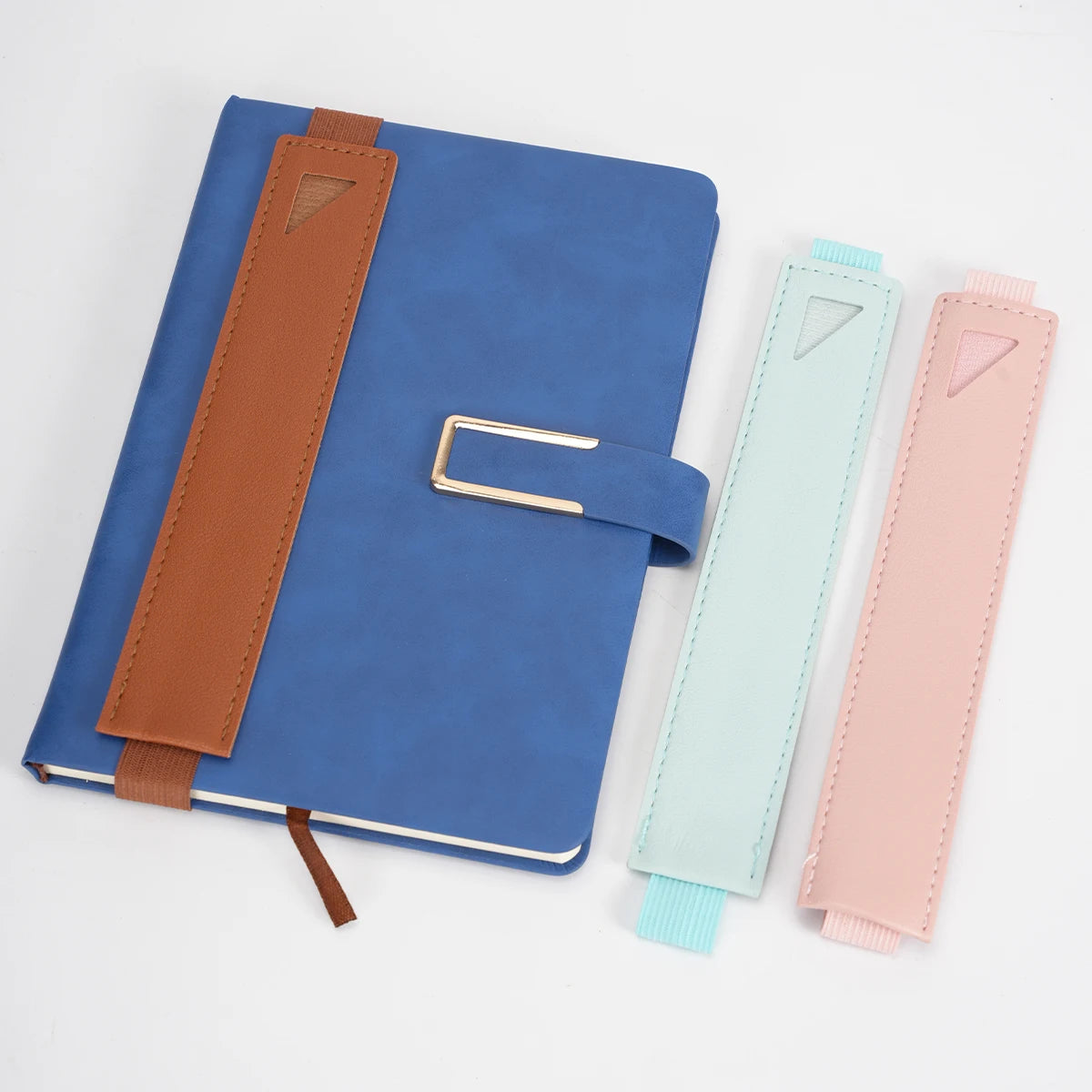 Adjustable Notebook Pen Holder with Elastic Band