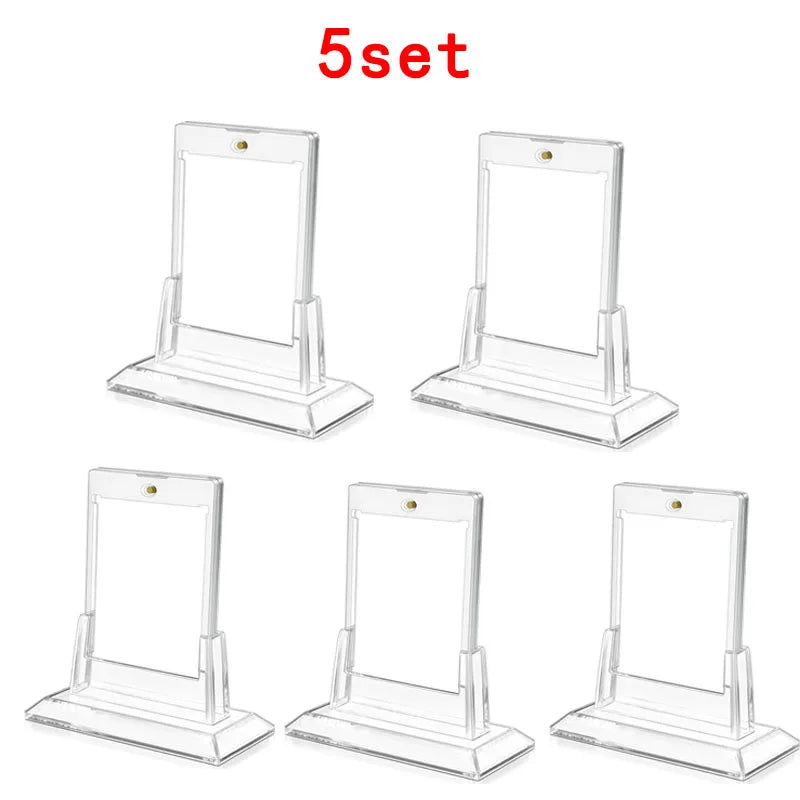 Magnetic Acrylic Trading Card Display Case with Sleeve Protector
