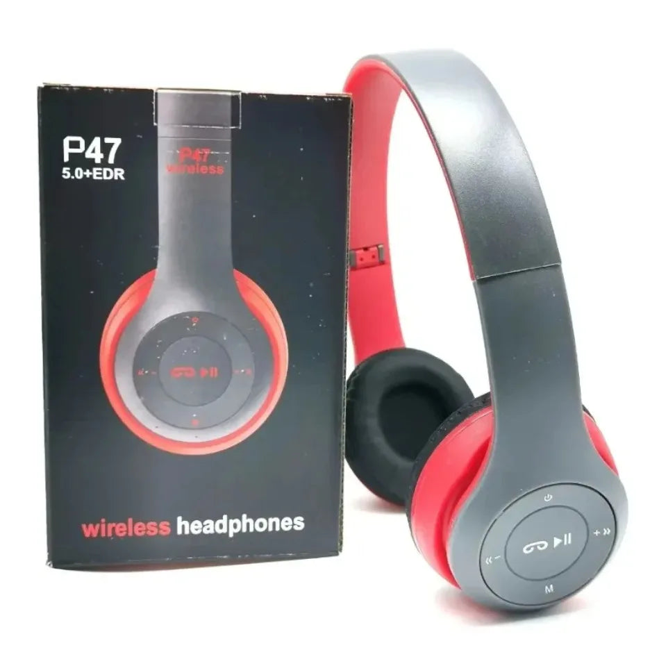 Foldable Bluetooth 5.0 Headphones with Volume Controls