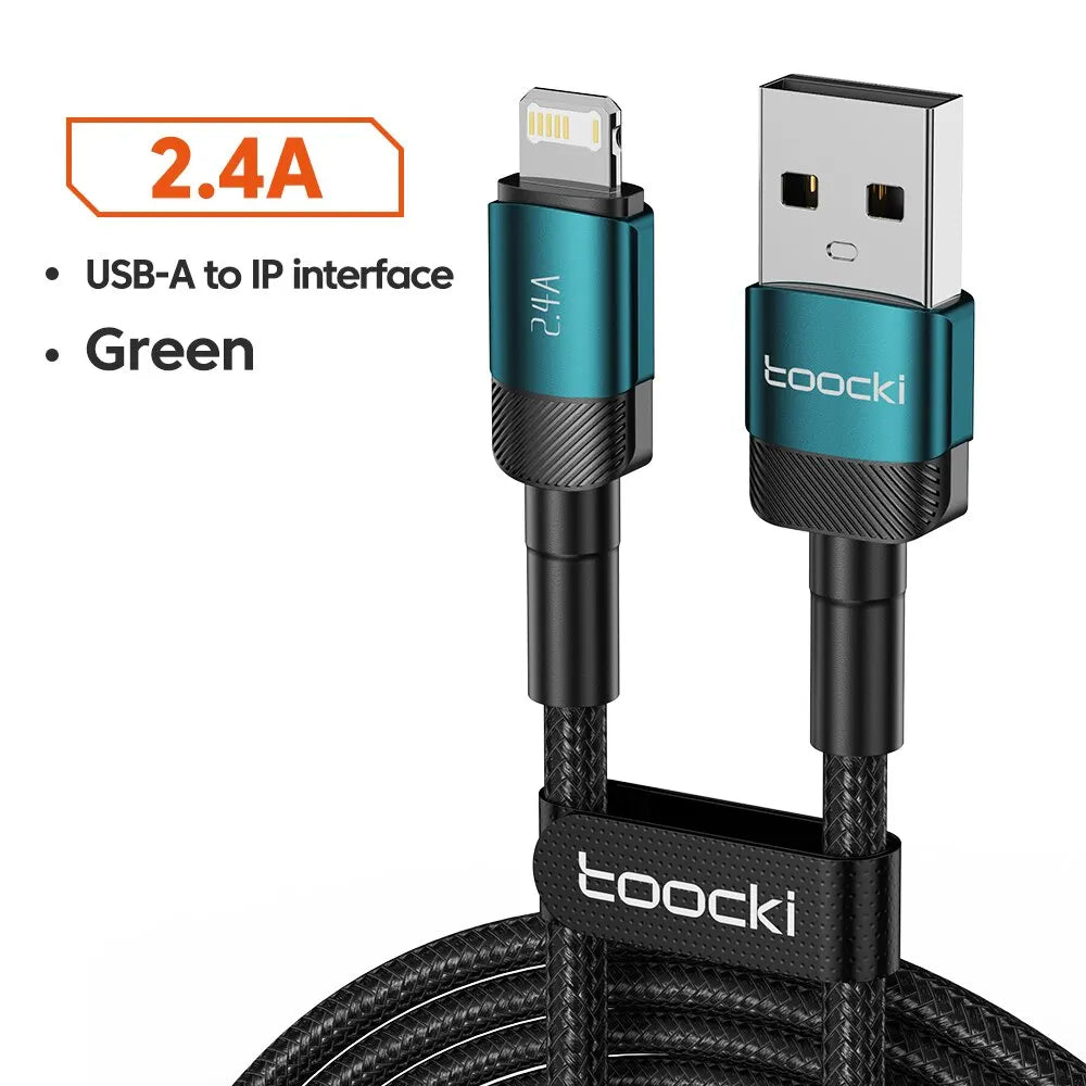 100W USB-A to USB-C Fast-Charging Cable — Data & Charging Cord for USB-C Devices