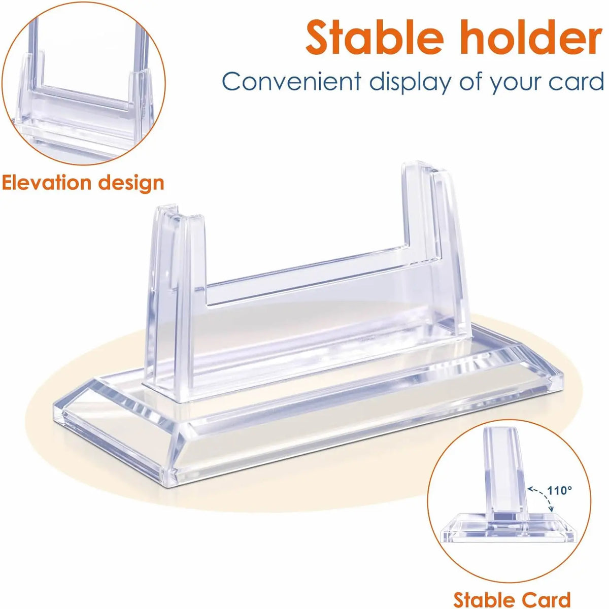 Magnetic Acrylic Trading Card Display Case with Sleeve Protector