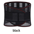Adjustable Lumbar Support Belt – Breathable Mesh Back Brace