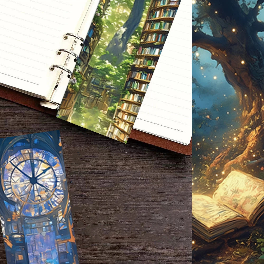 Creative Fantasy Art Bookmarks — Set of 30 or 60