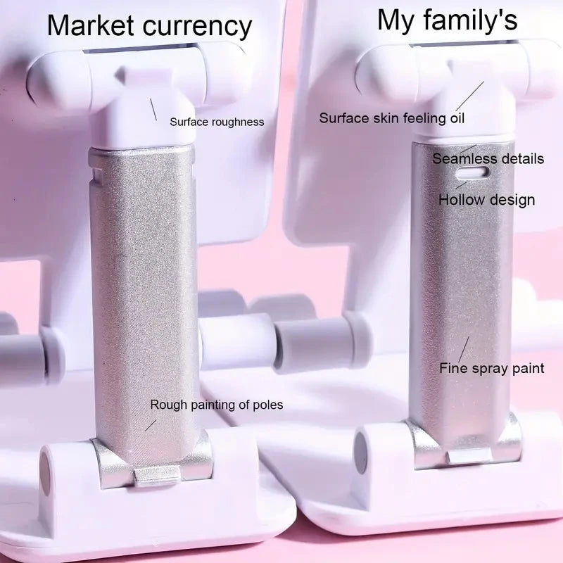 Adjustable Desktop Phone & Tablet Stand — Universal Holder
