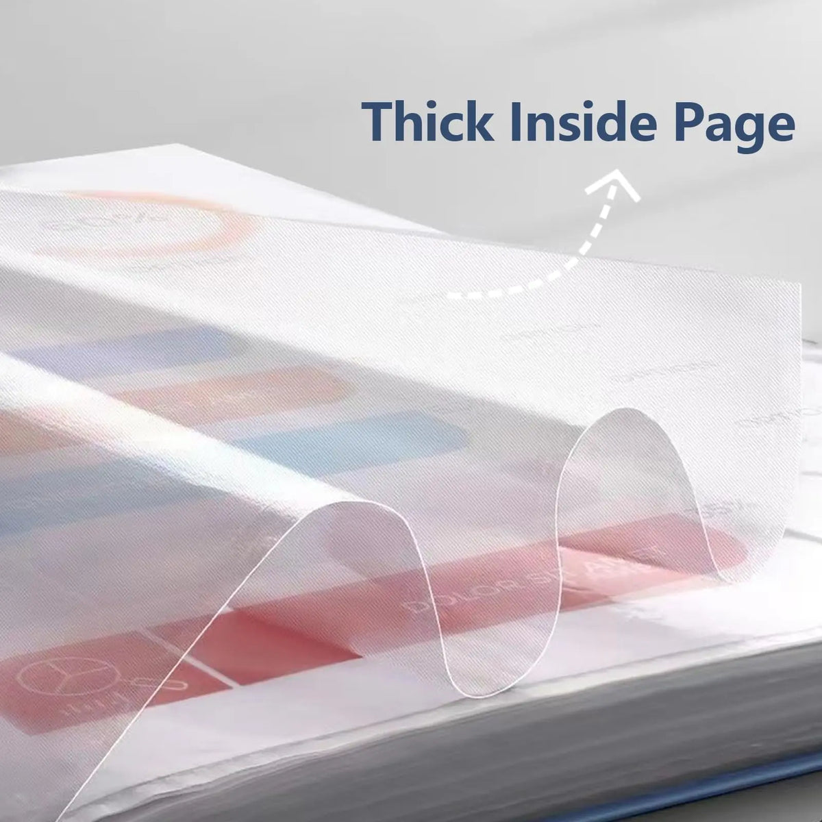 A4 Clear Pocket Presentation Folder for Documents & Certificates