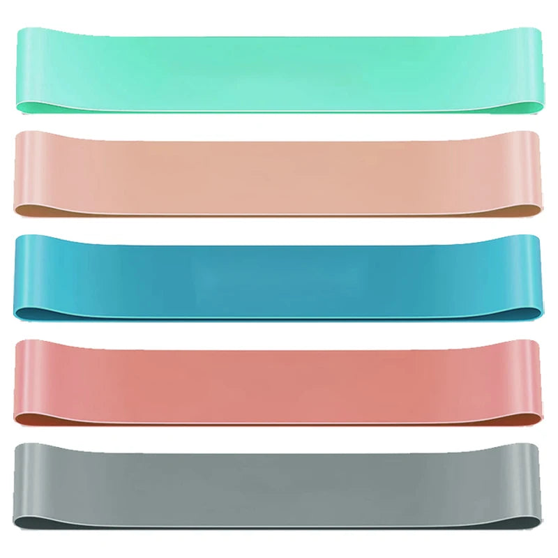 Latex Resistance Loop Bands for Workouts, Single & 5-Piece Options