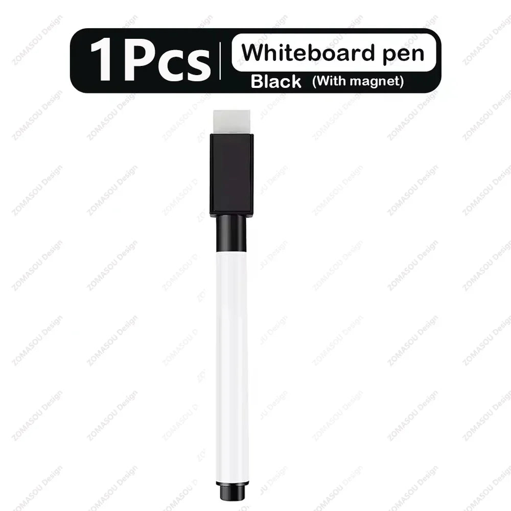 Magnetic Dry Erase Markers with Eraser Cap, Fine Tip Whiteboard Markers for Home, Office, School and Classroom, 1 to 48 Pack