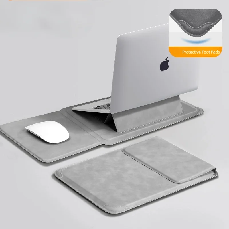 Laptop Sleeve Bag & Stand Set — Protective Case for 13–16″ Laptops
