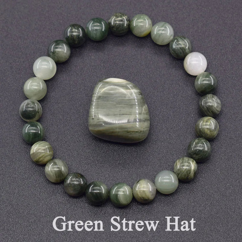 Natural Lapis Lazuli Stone Beads Bracelet — Energy Healing Jewelry