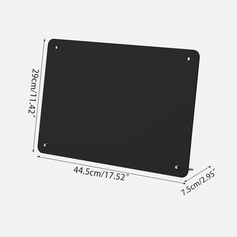 Reusable Memo & Planning Board in Black or White