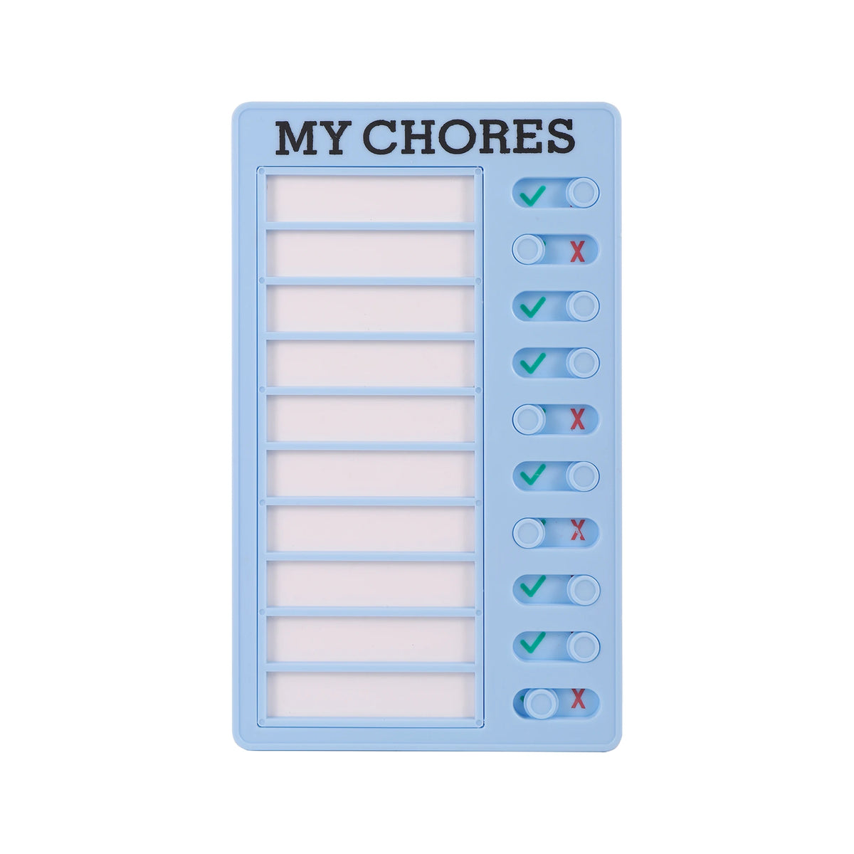 Reusable Chore Chart and Daily Checklist Board, To Do List Task Planner for Kids Responsibility, Routines and Self Discipline