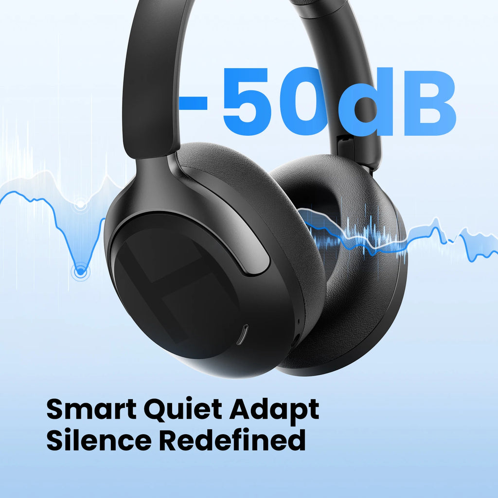 HAYLOU S40 Wireless Over-Ear Headphones with ANC & LDAC