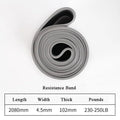 Stackable TPE Resistance Bands — Heavy-Tension Home Workout & Stretching Set
