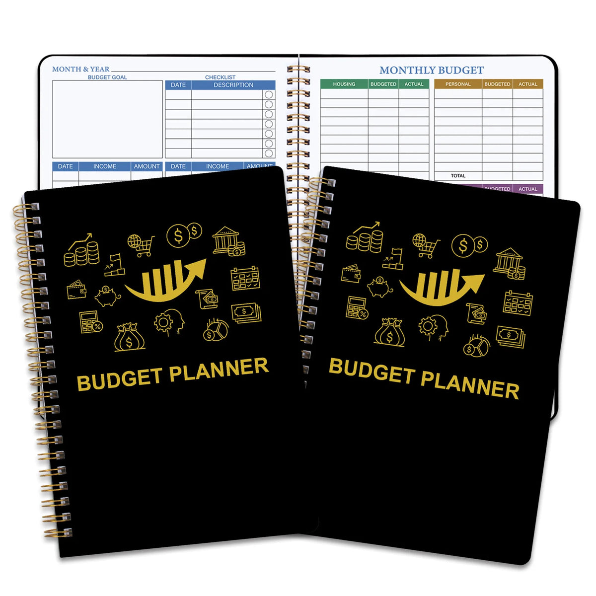 Monthly Budget Planner — Expense Tracker & Money Organizer