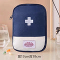 Travel Medicine Bag and Mini First Aid Kit Pouch for Pills, Vitamins and Emergency Essentials, Portable Home and Outdoor Storage