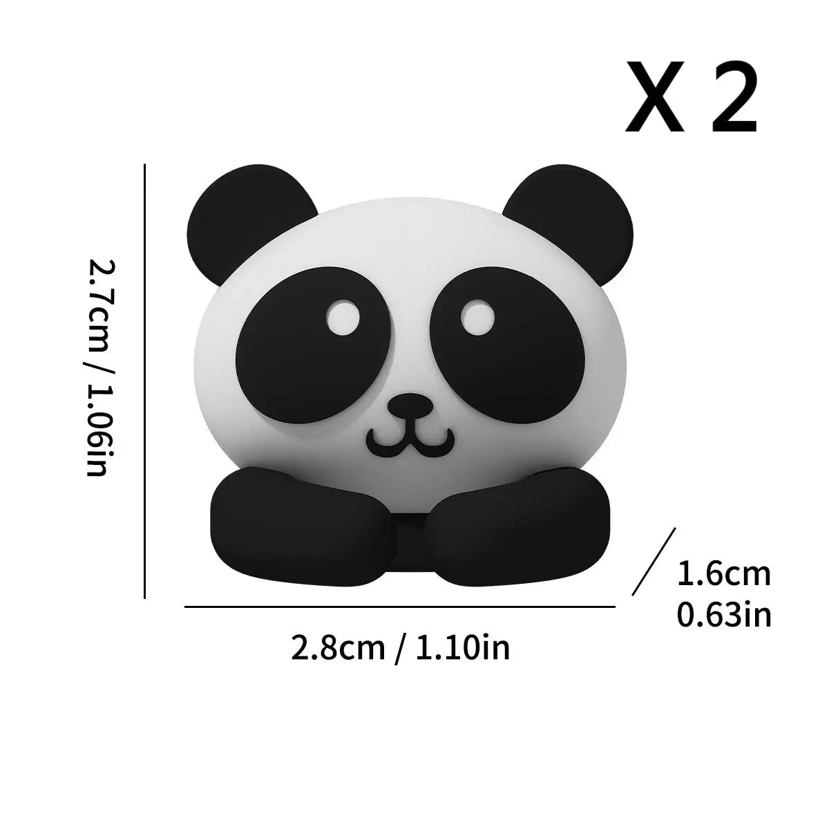 Cute Desktop Cable Organizer Holder Self-Adhesive Cable Management Clips