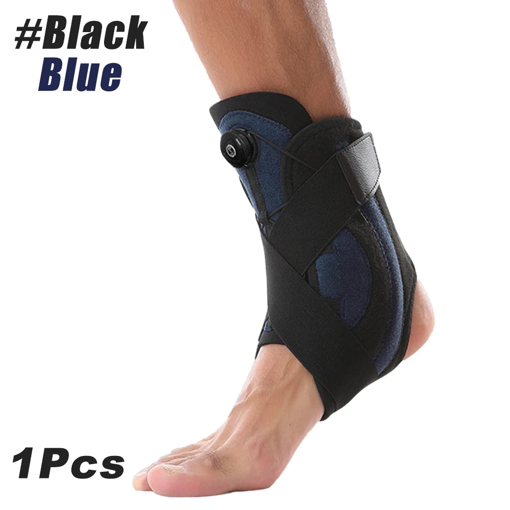 Adjustable Ankle Support Brace with Dial Tightening – Single Brace