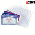 Clear Card Protector Sleeves for ID & Credit Cards