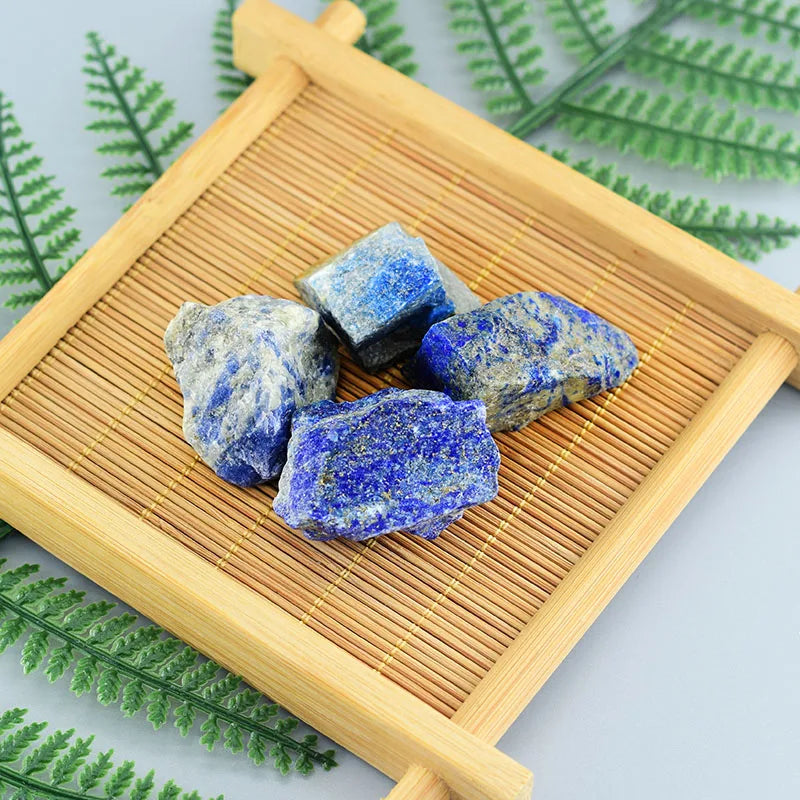 Natural Lapis Lazuli Stone Beads Bracelet — Energy Healing Jewelry