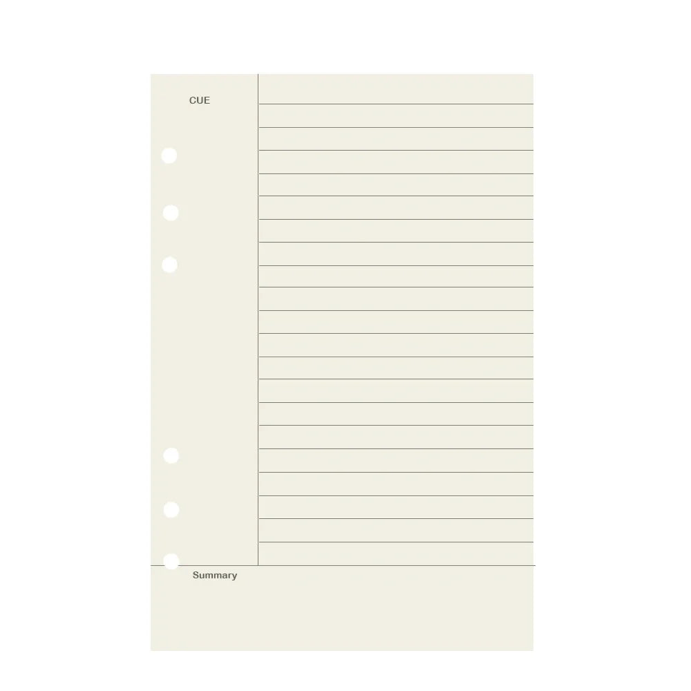 A5 A6 A7 Loose Leaf Refill Paper, 45 Sheet 6 Ring Planner Inserts in Daily, Weekly, Monthly, To Do, Finance, Lined, Grid and Dot Styles