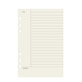 A5 A6 A7 Loose Leaf Refill Paper, 45 Sheet 6 Ring Planner Inserts in Daily, Weekly, Monthly, To Do, Finance, Lined, Grid and Dot Styles