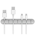 Silicone Cable Organizer Clips, Desktop USB Cord Holder and Wire Management for Charger, Mouse and Headphone Cables, 3, 5 or 7 Slots