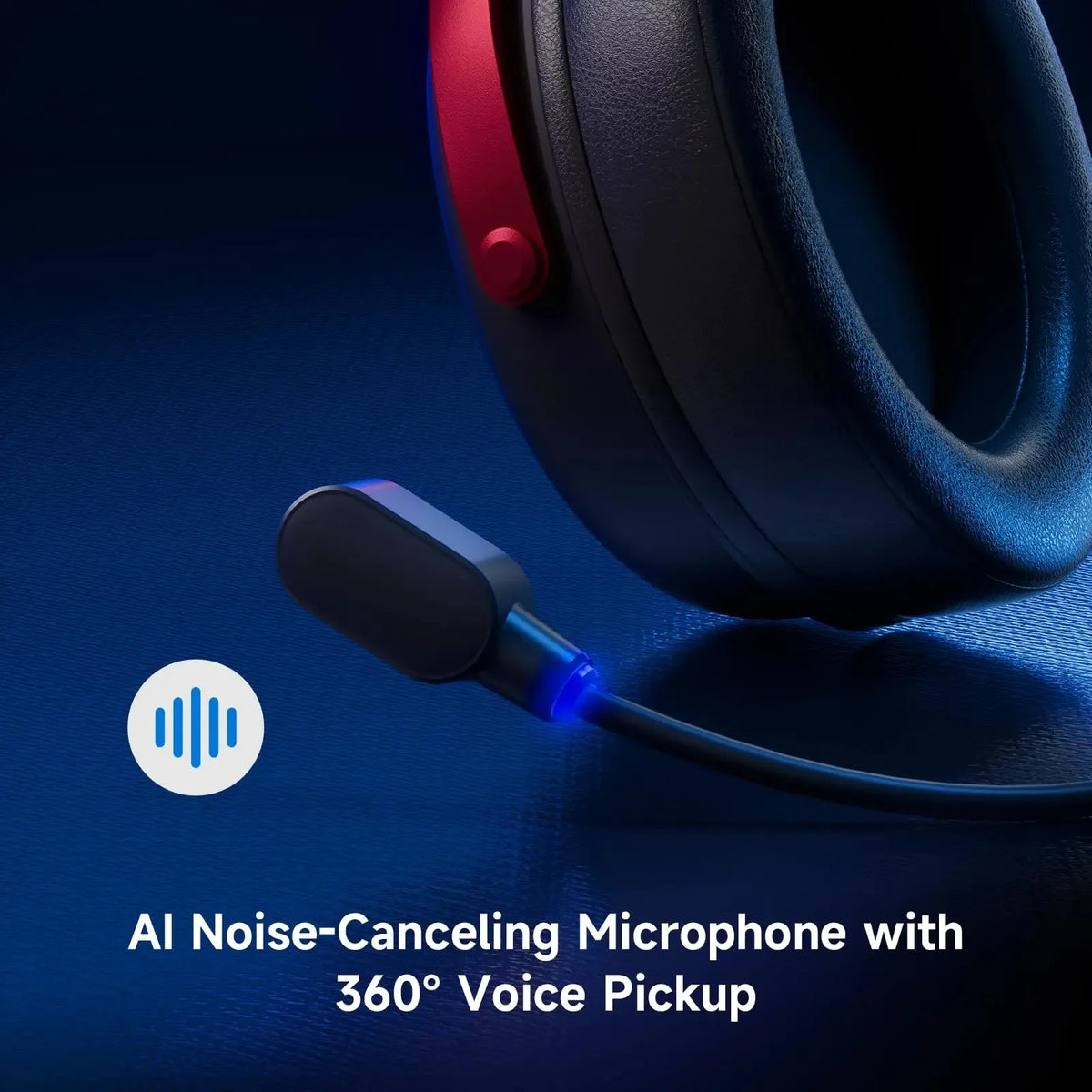 V9 Pro Wireless Gaming Headset 7.1 Surround Sound Headphones Noise Canceling Mic Low Latency Lightweight for PS5 PC SWITCH