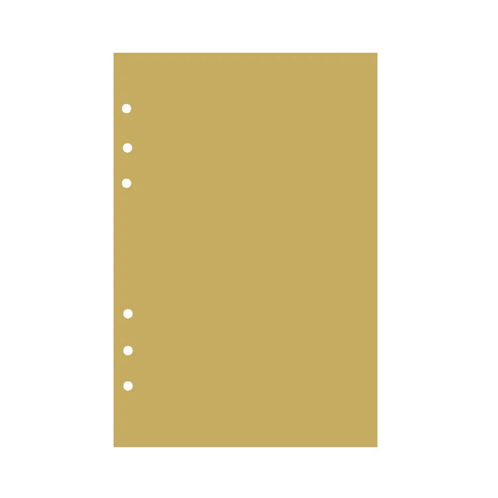 A5 A6 A7 Loose Leaf Refill Paper, 45 Sheet 6 Ring Planner Inserts in Daily, Weekly, Monthly, To Do, Finance, Lined, Grid and Dot Styles