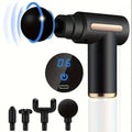 Deep Tissue Percussion Massage Gun — Muscle Massager with Interchangeable Heads
