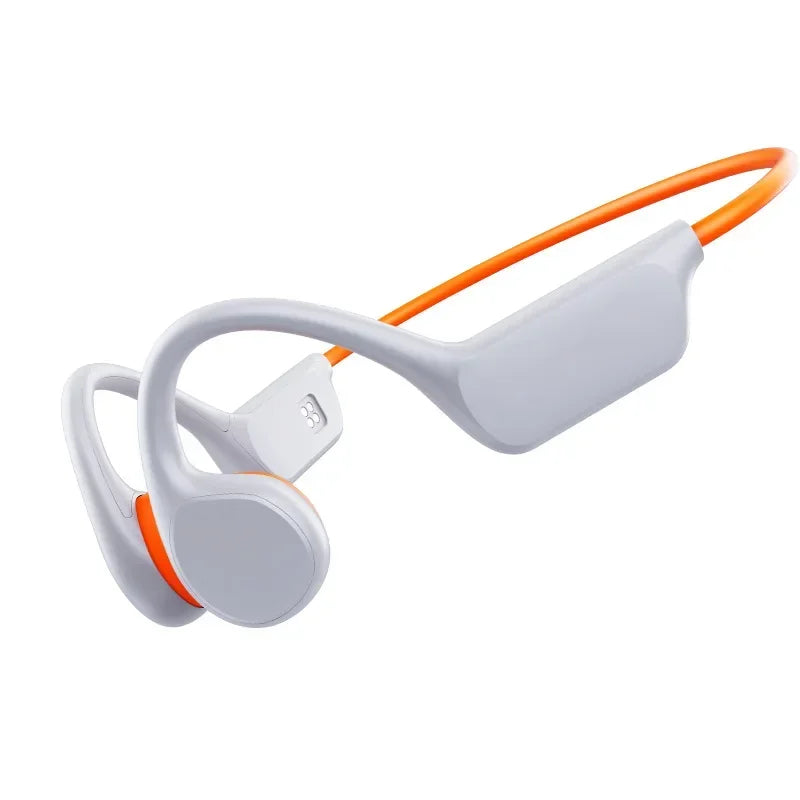 Wireless Bone Conduction Bluetooth Headphones — Open-Ear Sport Design, IPX8 Waterproof, 32GB MP3 Player