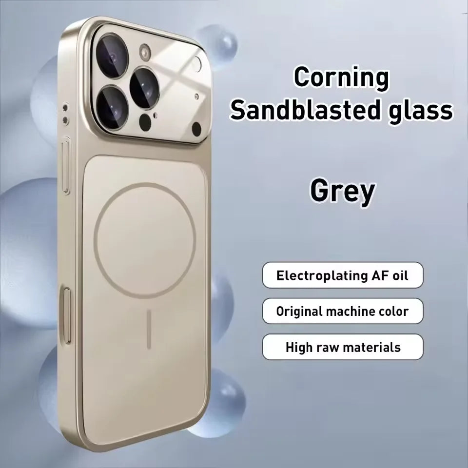 Magnetic Shockproof Phone Case for iPhone 11 to 17 with Wireless Charging Support