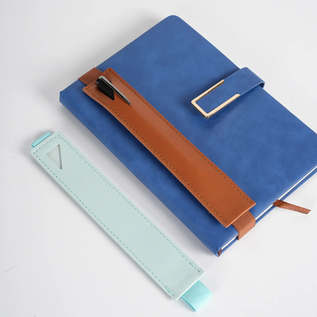 Adjustable Notebook Pen Holder with Elastic Band