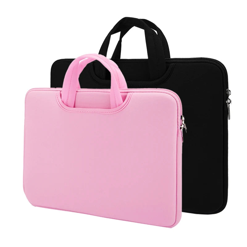 16" & 17" Laptop Bag with Front Pocket, Handle Strap & Shoulder Strap