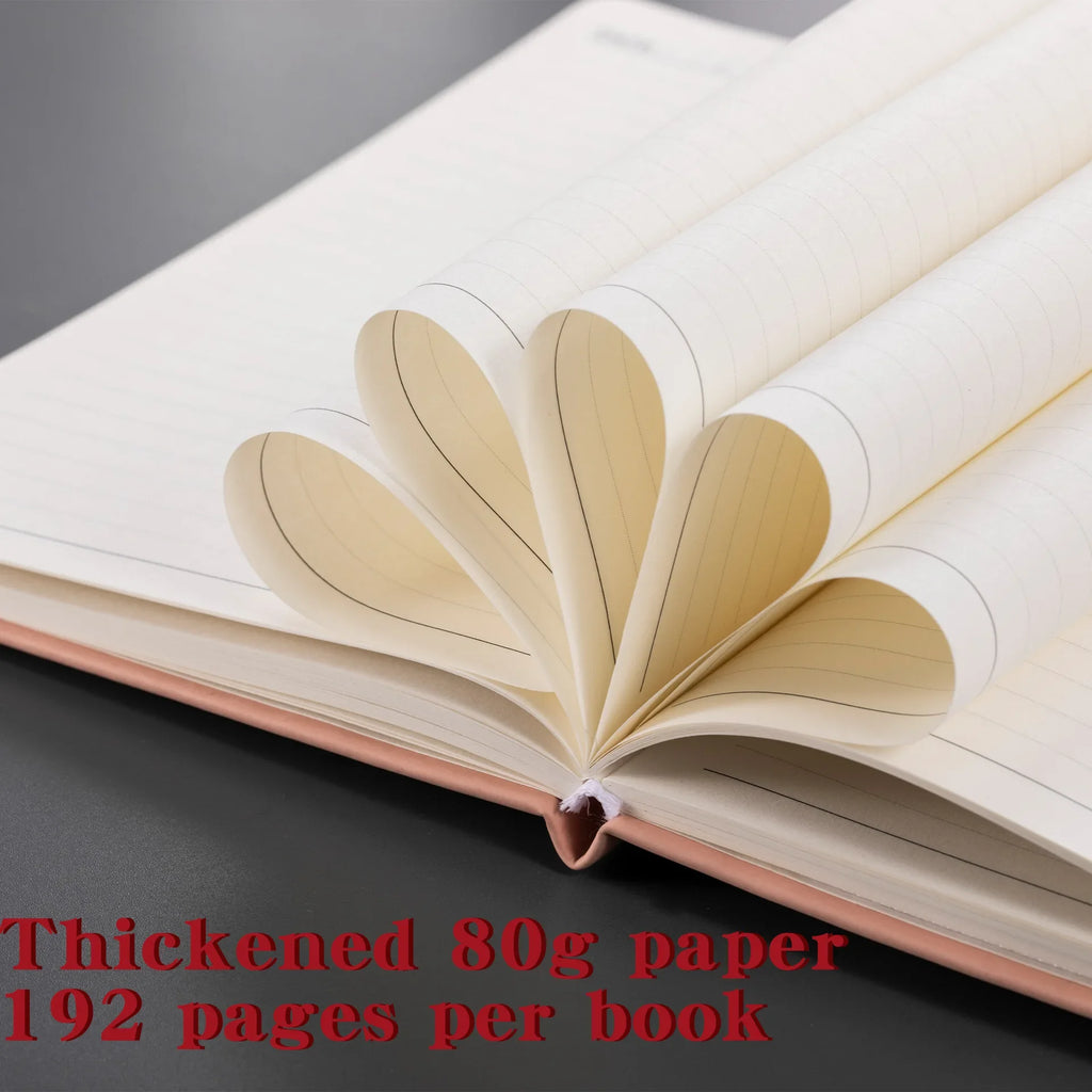 Hardcover A5/A6 Notebook with Elastic Closure