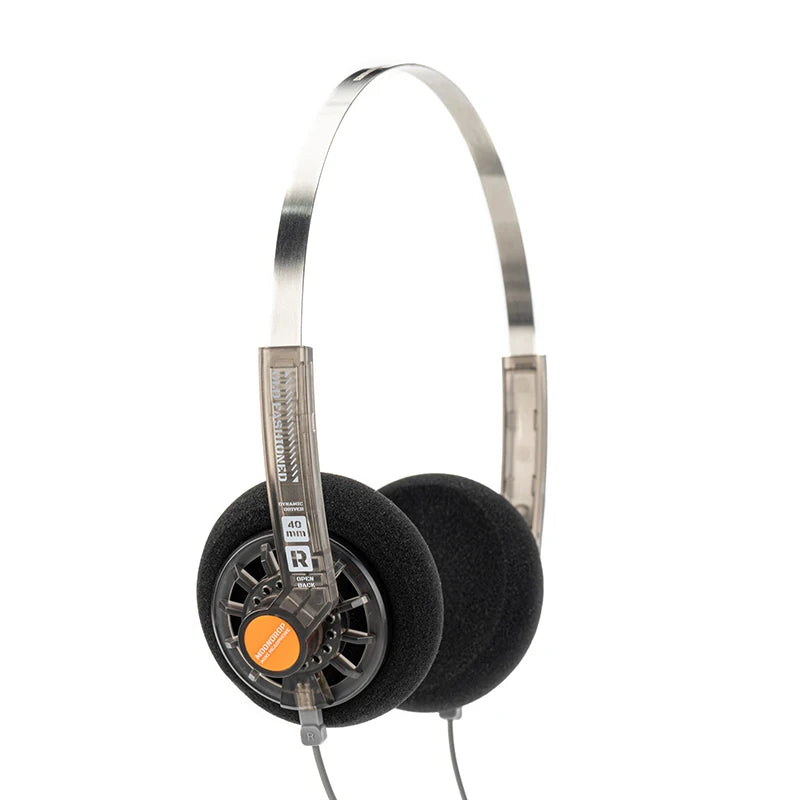 MOONDROP Old Fashioned On-Ear Headphones — 40mm Dynamic Driver, 0.78 2-Pin Detachable Cable, 3.5mm Plug