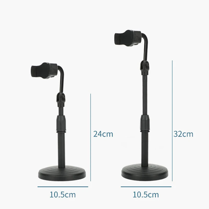 Desktop Phone Stand with Adjustable Viewing Arm