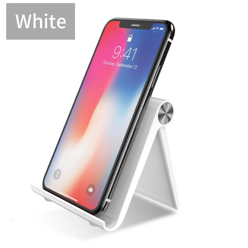 Foldable Phone & Tablet Stand with Adjustable Angle