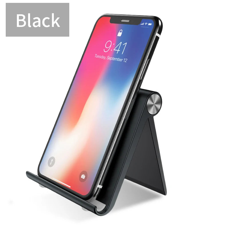 Foldable Phone & Tablet Stand with Adjustable Angle