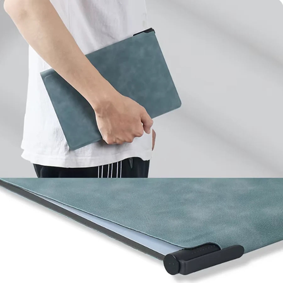 A5 Reusable Whiteboard Notebook — Portable Weekly Planner with Pen & Erasing Cloth
