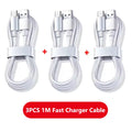 100W USB-C Fast Charging Cable — 2/3-Pack, 1m–2m Data & Charge Cords