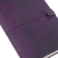 Genuine Leather Traveler’s Notebook with Refillable Inserts