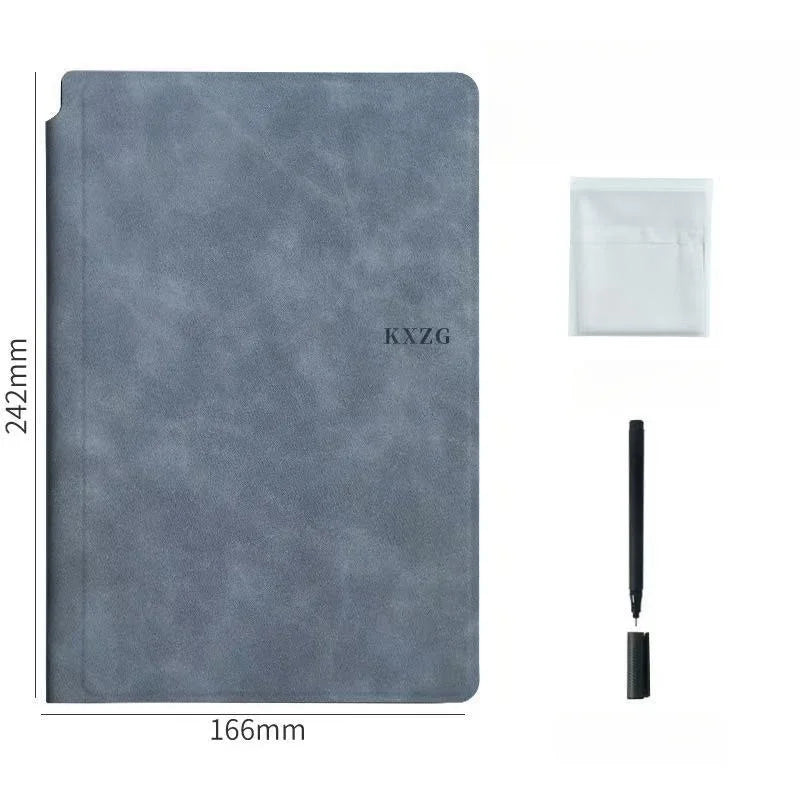 Reusable Whiteboard Notebook — Portable Weekly Planner with Pen & Erasing Cloth
