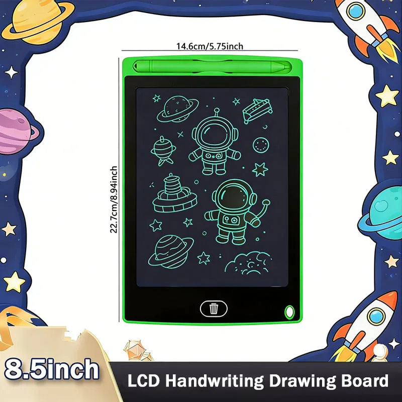 8.5" LCD Writing Tablet — Kids Drawing Board & Doodle Sketchpad, Handwriting Practice Toy, Birthday Gift