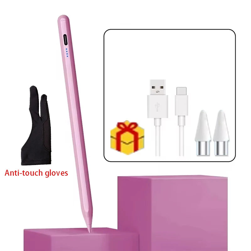 Universal Stylus Pen for Android & iOS — Capacitive Touch Screen Pen with Anti-Touch Glove Option for Tablets & Phones