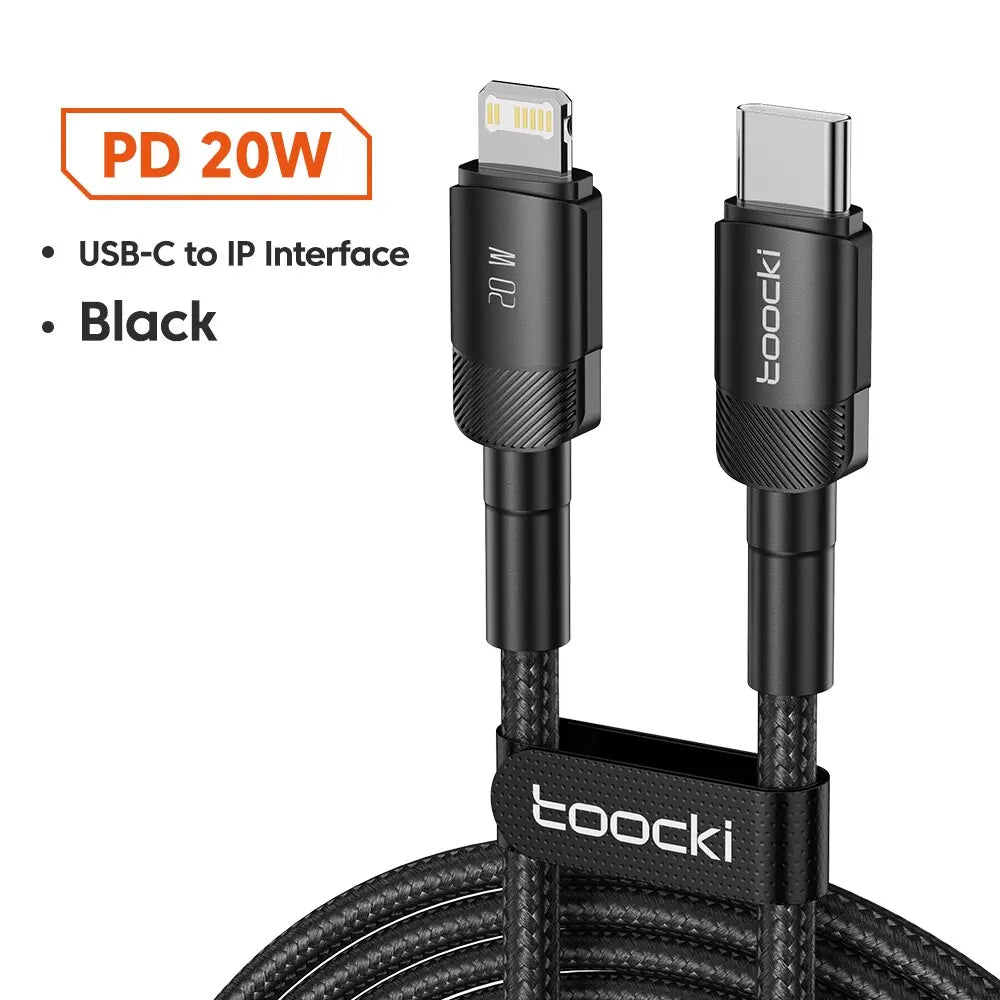 100W USB-A to USB-C Fast-Charging Cable — Data & Charging Cord for USB-C Devices
