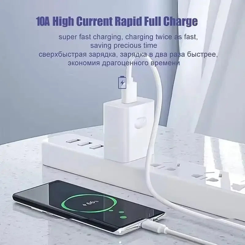 100W USB-C Fast Charging Cable — 2/3-Pack, 1m–2m Data & Charge Cords