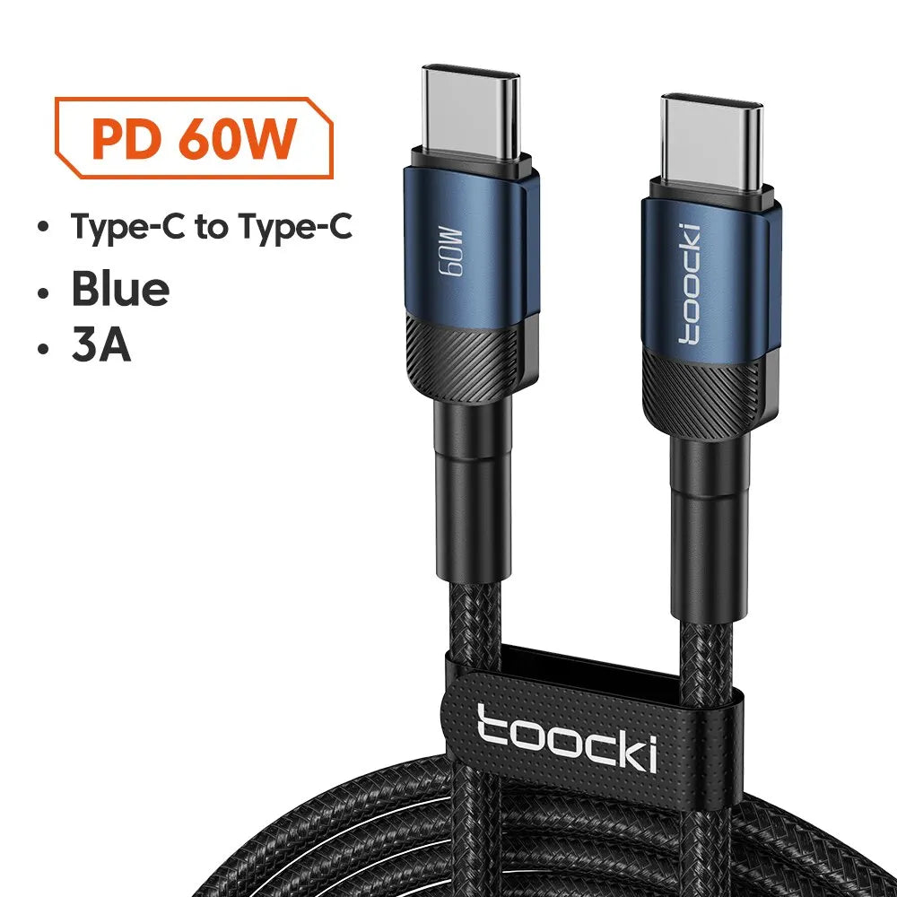 100W USB-A to USB-C Fast-Charging Cable — Data & Charging Cord for USB-C Devices