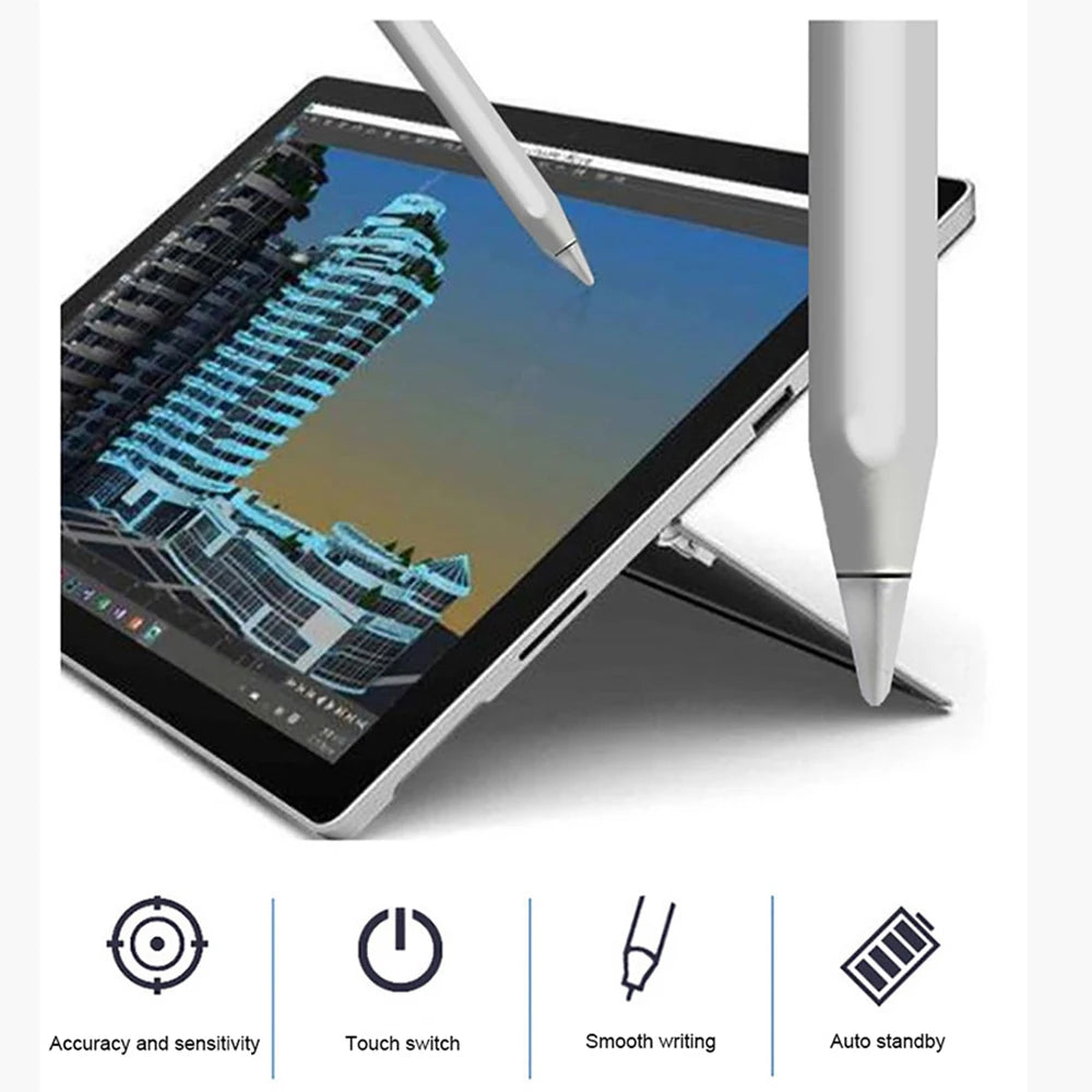 Universal Stylus Pen for Android & iOS — Capacitive Touch Screen Pen with Anti-Touch Glove Option for Tablets & Phones