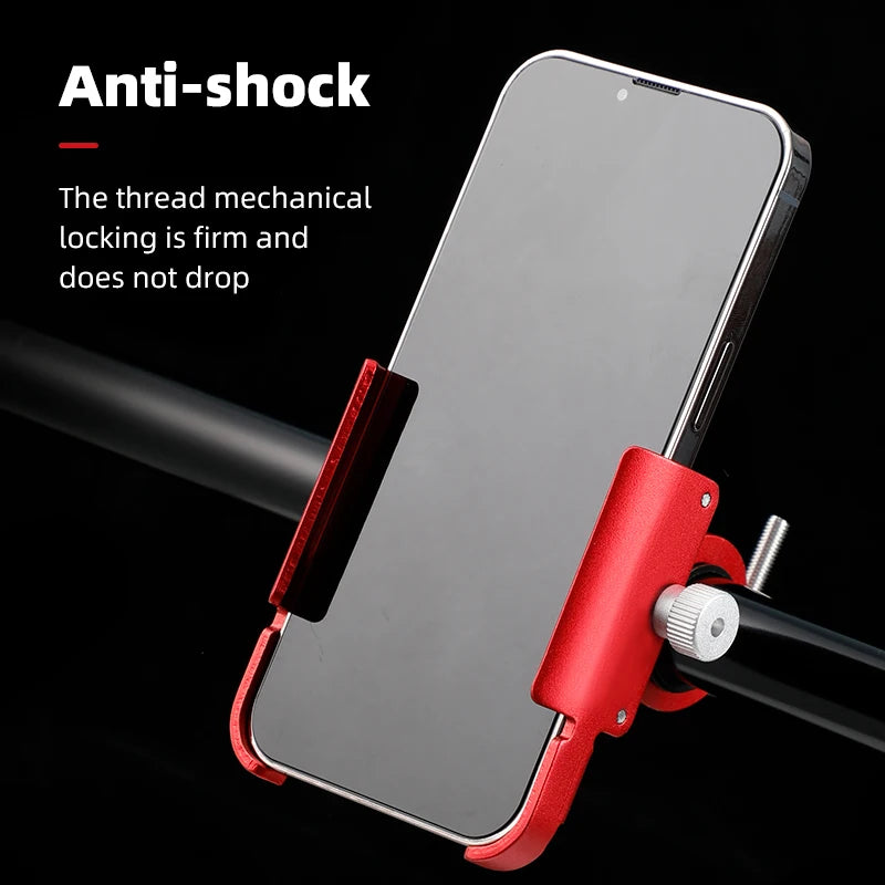 Bike & Motorcycle Phone Mount — Handlebar Holder for 4.7–7.0″ Phones
